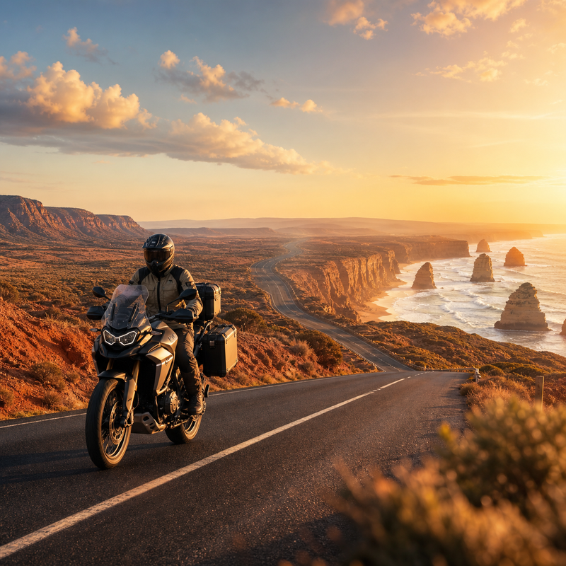 Traversée de l’Australie à moto dans l’Outback
