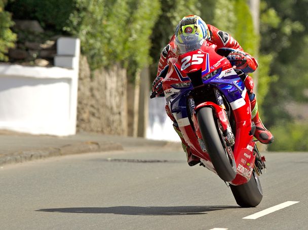 Course moto Tourist Trophy sur l’île de Man
