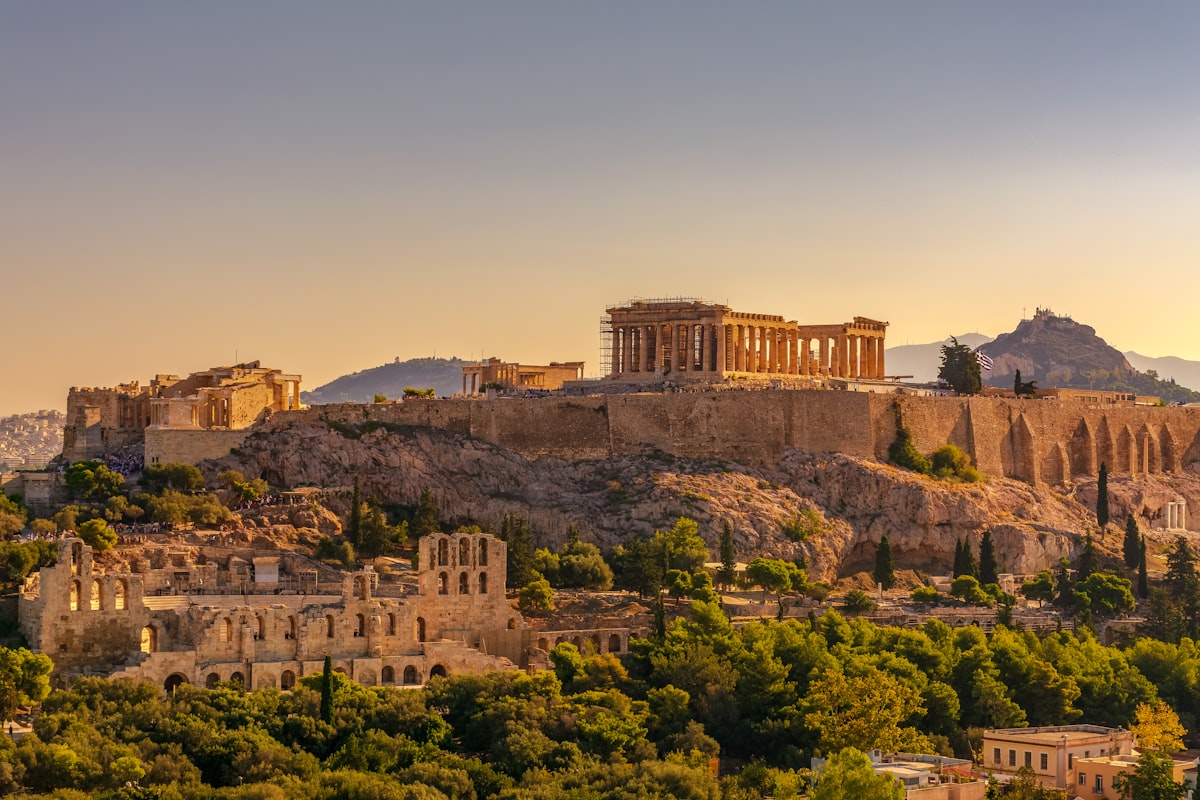 Voyage moto en Grèce