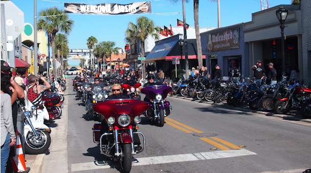 Voyage moto États-Unis Daytona Harley