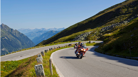 Voyage moto Autriche route Grossglockner montagnes